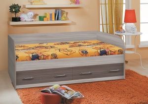 Кровать с ящиками Сказка 800 в Мытищах - mytishchi.ok-mebel.com | фото